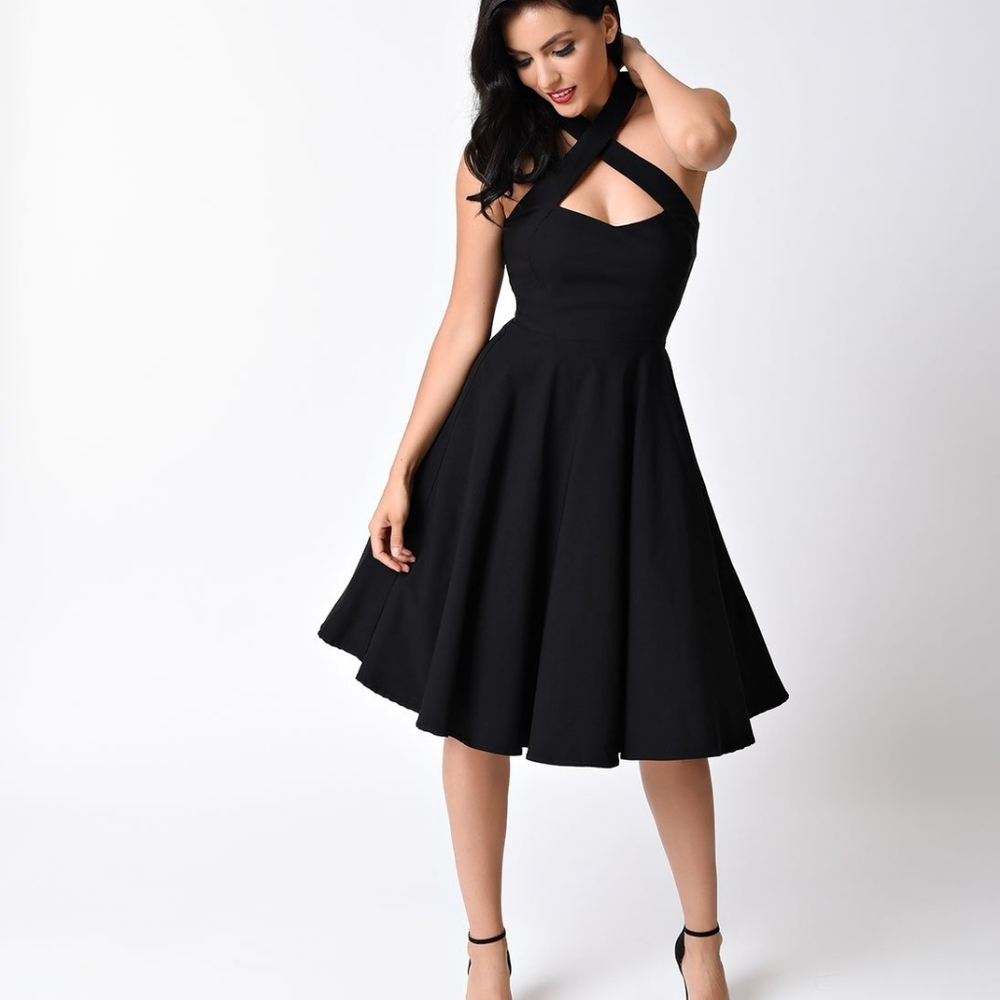 Unique Vingage Rita Swing Dress